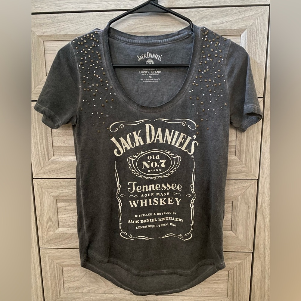 Lucky Brand Jack Daniels Studded Shirt